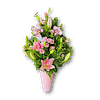 lirios rosas y orquídeas